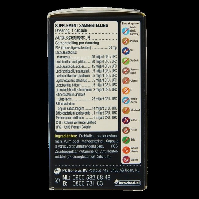 Lucovitaal Super pre & probiotica 14 Capsules