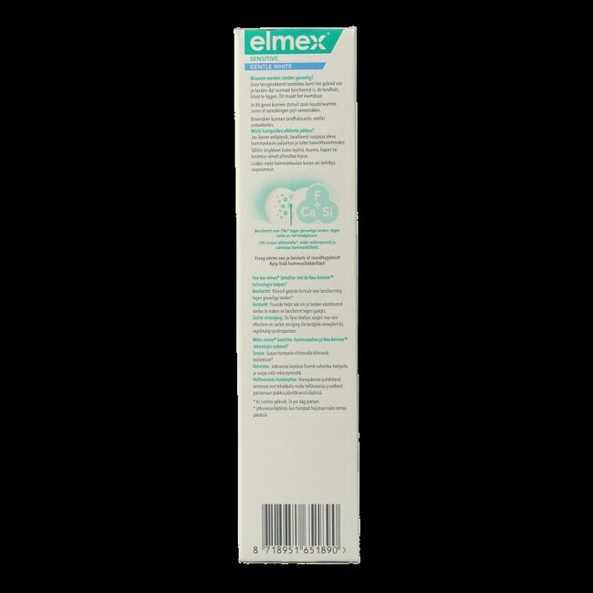 Elmex Tandpasta sensitive gentle white 75 Milliliter