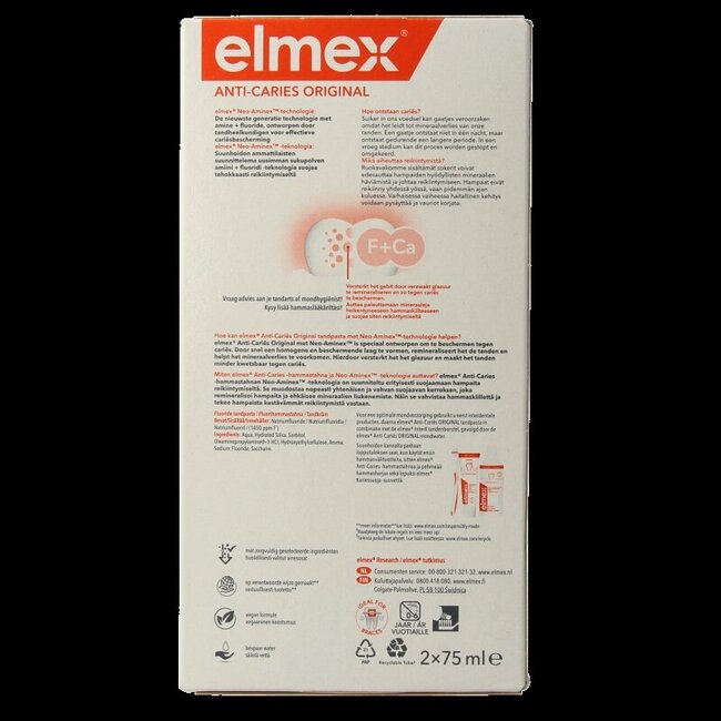 Elmex Tandpasta anti caries original 150 Milliliter