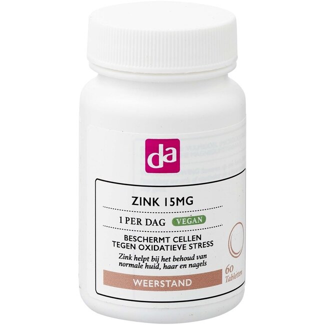 DA Zink 15mg 60 Tabletten