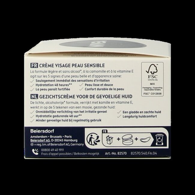 Nivea Men crème visage sensitive 50 ml