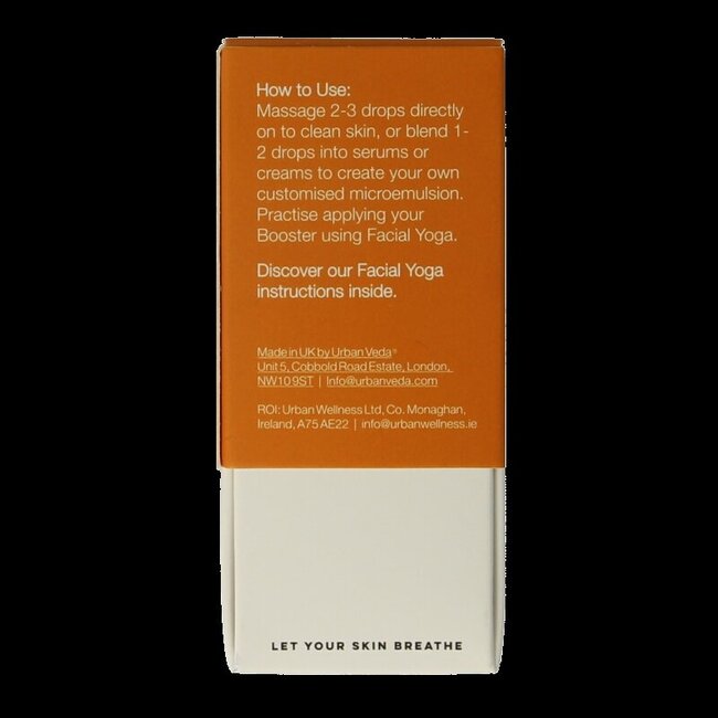 Urban Veda Booster lipides d'avoine 15 ml