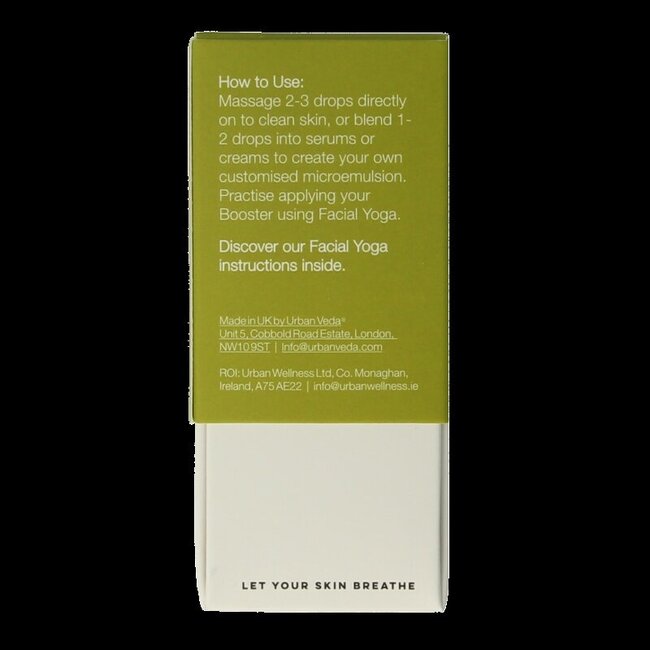 Urban Veda Huile de moringa Booster 15 ml