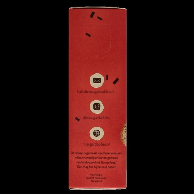 No Sugar Daddies Choco chunks extra puur bio 180 Gram