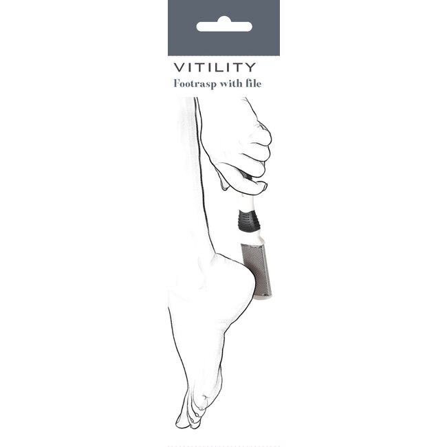Vitility Voetrasp met vijl 1 Stuks
