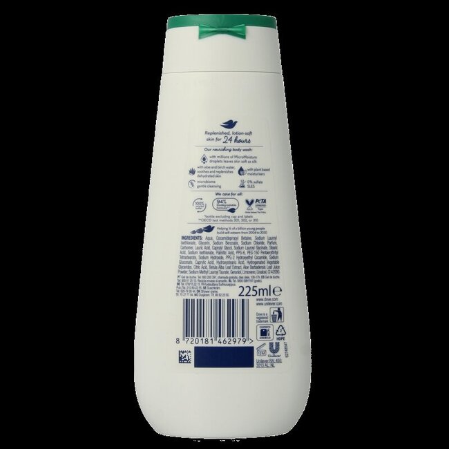 Dove Douche Advanced Hydrating 225 ml