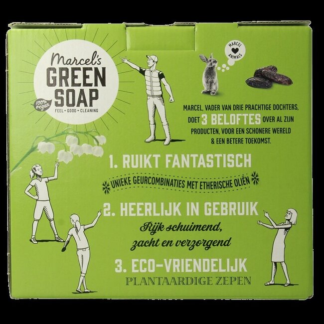 Marcel's Green Soap Giftbox argan & oudh 1 Stuks