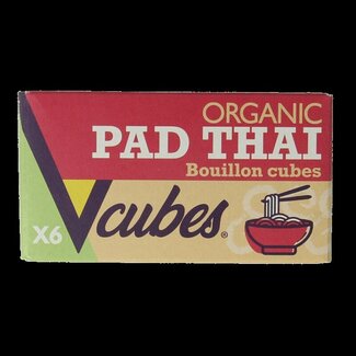 Vcubes Vcubes Cubes de bouillon pad thaï bio 72 g