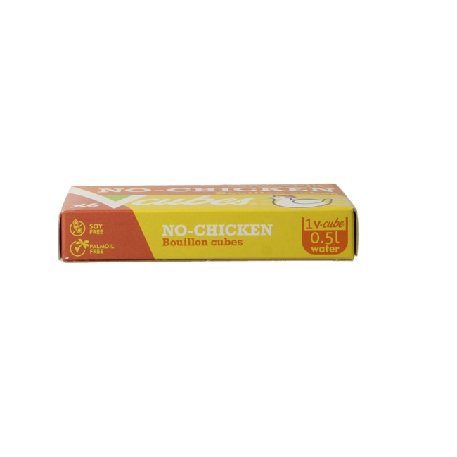 Vcubes Bouillon sans poulet bio 72 Grammes