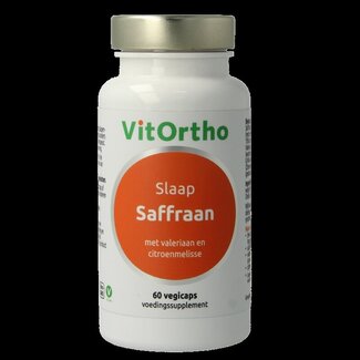 VitOrtho VitOrtho Saffraan slaap 60 Vegetarische capsules