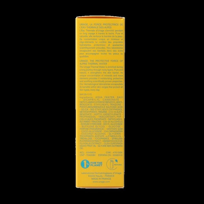 Lait solaire Uriage SPF50 100 ml