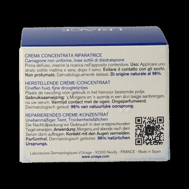 Uriage Cica daily creme recharge 50 Milliliter