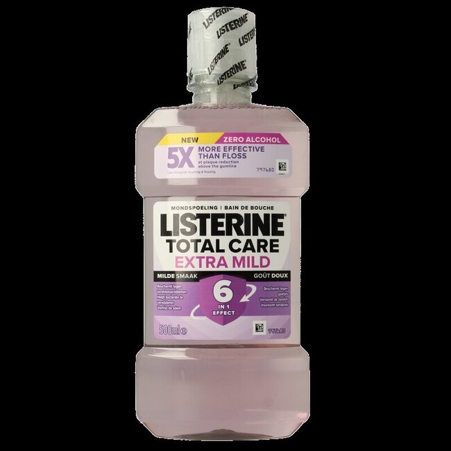 Bain de bouche Listerine extra doux 500 ml