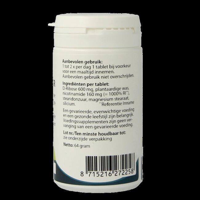 Springfield Cernadin SR nicotinamide & D-ribose 760mg 60 Tabletten