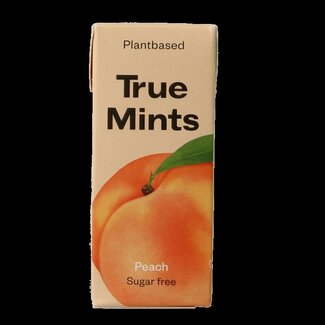 True Mints True Mints Peach suikervrij 13 Gram