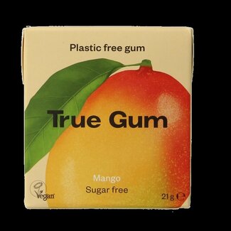 True Gum True Gum Mango suikervrij 21 Gram