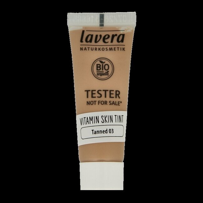 Lavera Vitamin skin tint 03 tanned bio tester 1 Tester