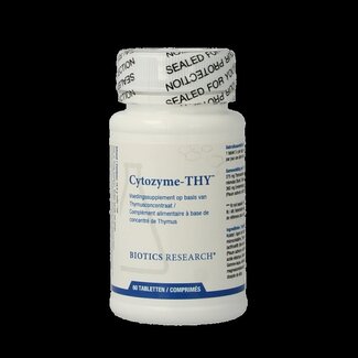 Biotics Biotics Cytozyme-THY thymusconcentraat 60 Tabletten