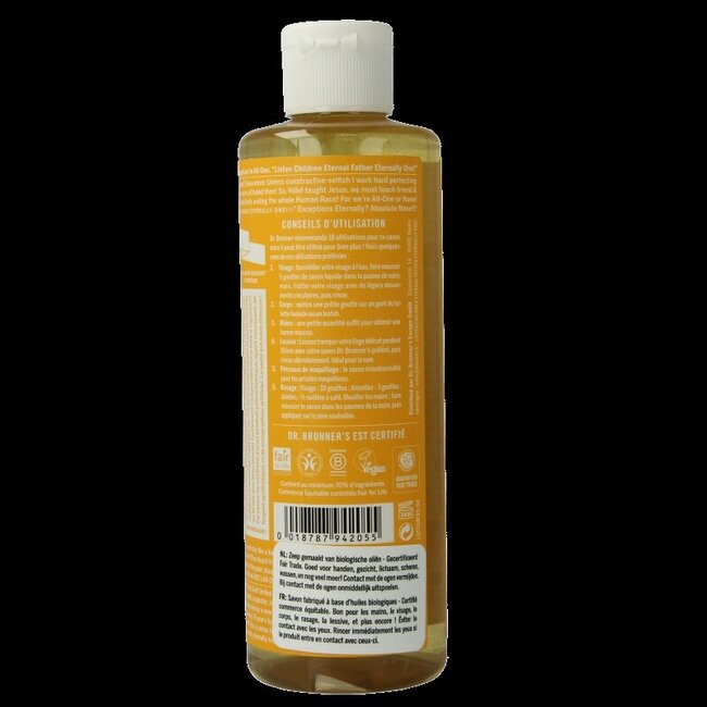 Savon liquide Dr. Bronner's agrume 240 milligrammes