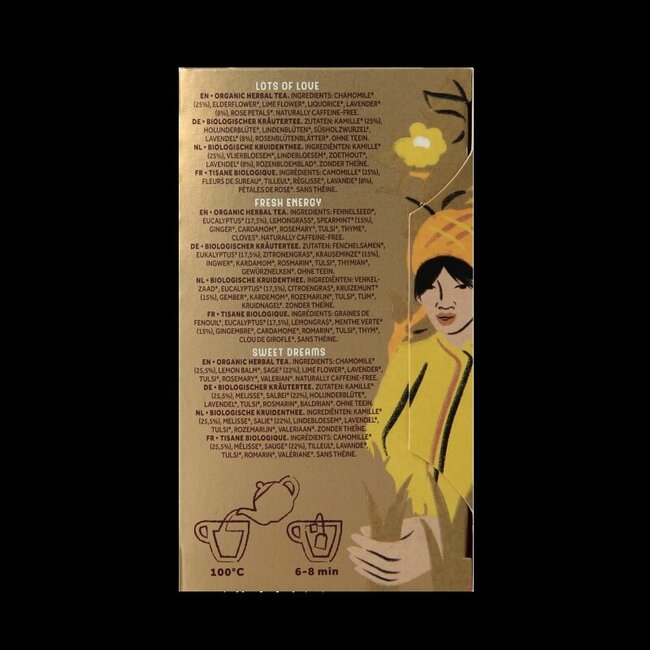 Cleo's Selection box bio 18 sachets