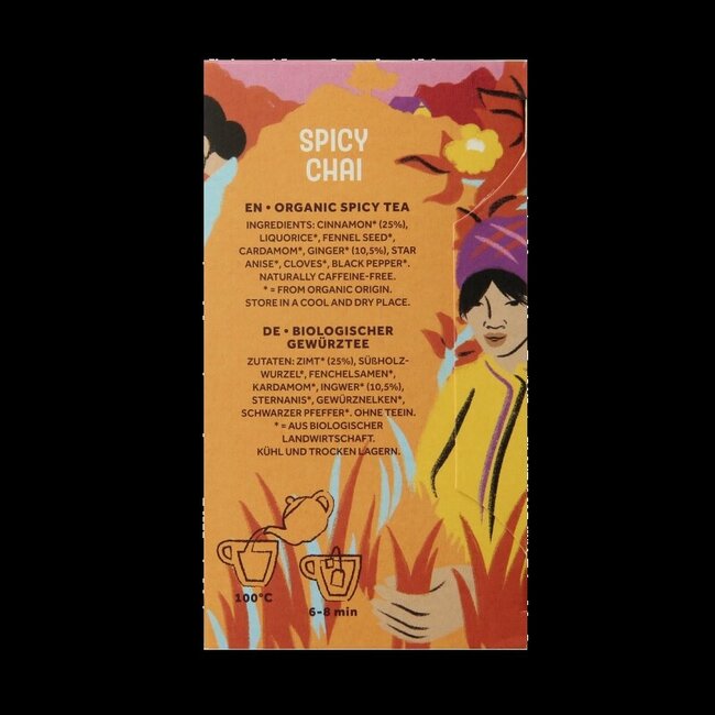 Cleo's Spicy chai bio 18 Zakjes