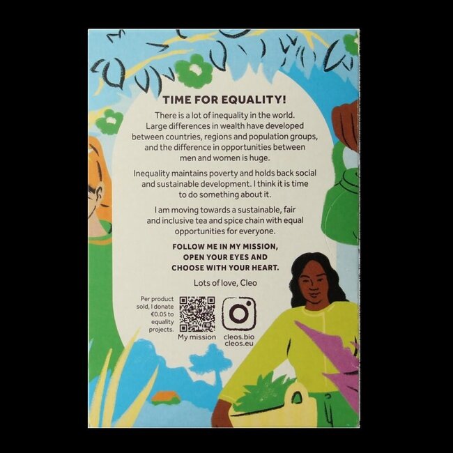 Cleo's Minty moment bio 18 sachets