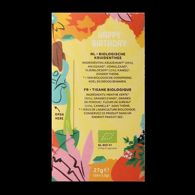 Cleo's Happy Birthday Bio 18 sachets