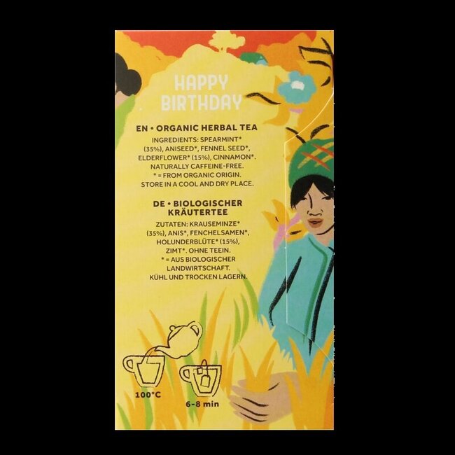 Cleo's Happy birthday bio 18 Zakjes