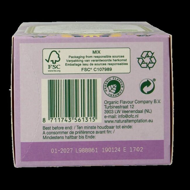 Natural Temptation Happy Easter bio 18 sachets