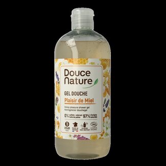 Douce Nature Douchegel honingplezier plaisir de miel bio 500 Milliliter