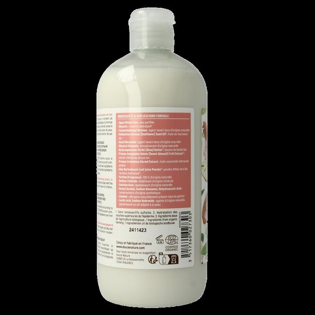 Douce Nature Douchecreme amandelmelk 500 Milliliter