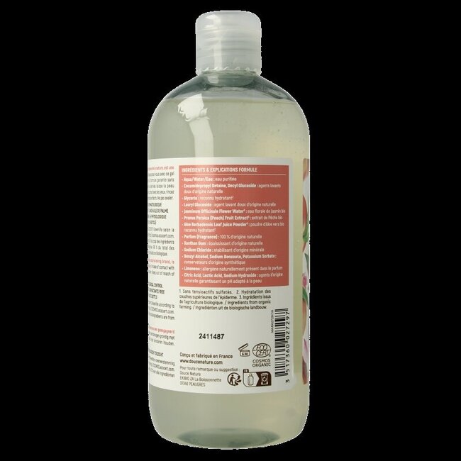 Douce Nature Gel douche à la pêche 500 ml