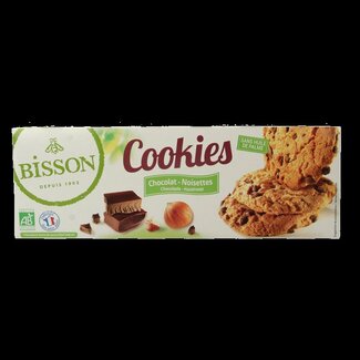 Bisson Bisson Choco hazelnoot cookies bio 175 Gram