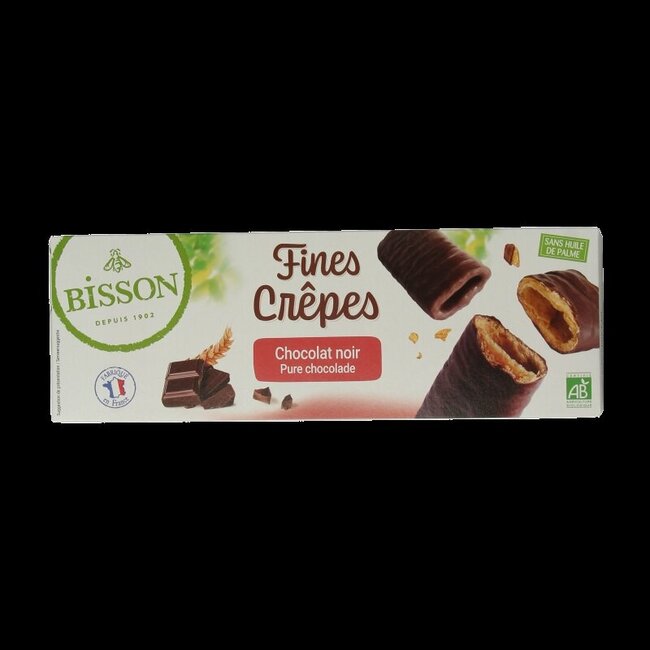 Bisson Crepes pure chocolade bio 90 Gram