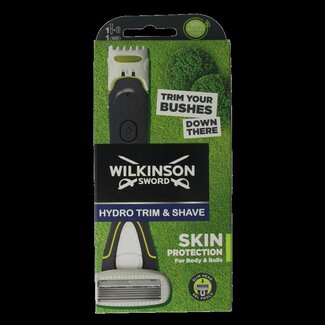 Wilkinson Tondeuse corps et zones intimes Wilkinson Hydro 1 pièce
