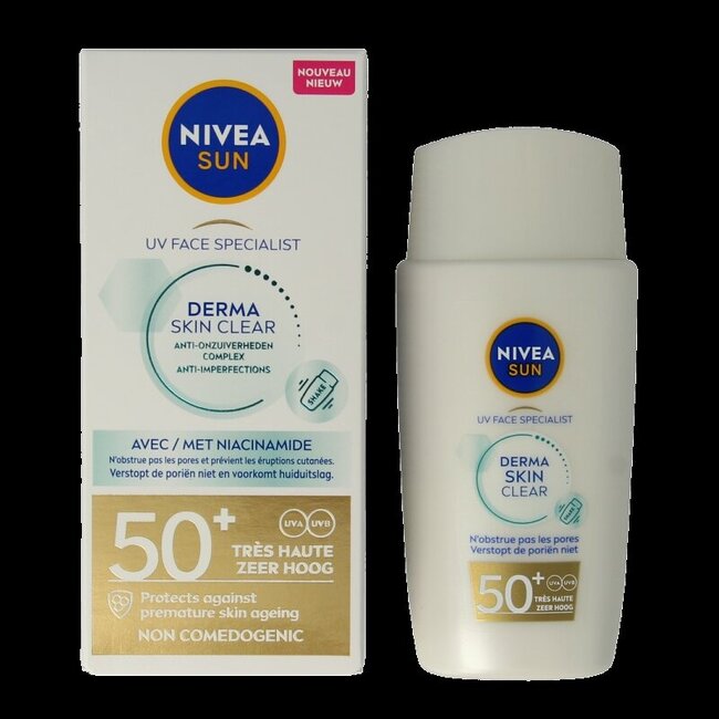 Nivea Sun face blemish control SPF50+ 40 Milliliter
