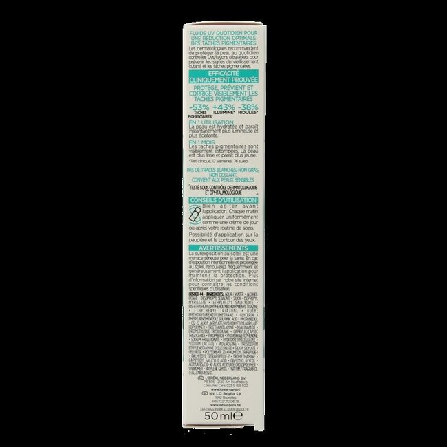 L'Oréal Paris Bright Reveal Fluide Anti-Taches UV SPF50+ 50 ml