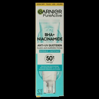 Garnier Garnier PureActive Fluide UV BHA + Niacinamide SPF50+ 40 ml