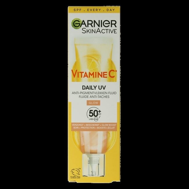 SkinActive vitamine C glowy UV fluid SPF50+ 40 Milliliter