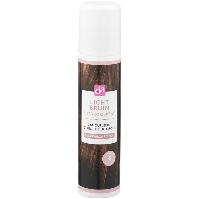 DA Uitgroeispray licht bruin 75 Milliliter