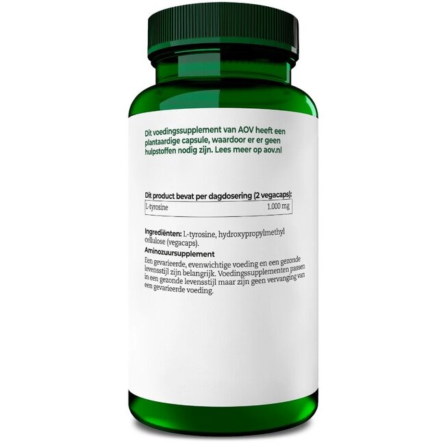 AOV 608 L-Tyrosine 60 Vegetarische capsules