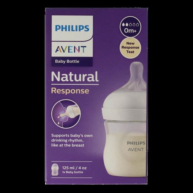 Natural voedingsfles 125 Milliliter