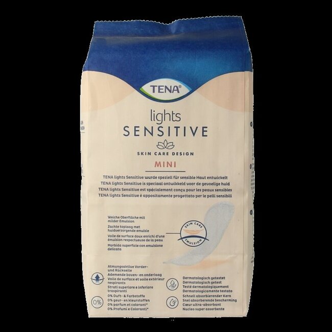 Tena Lights Sensitive Mini - 20 pièces