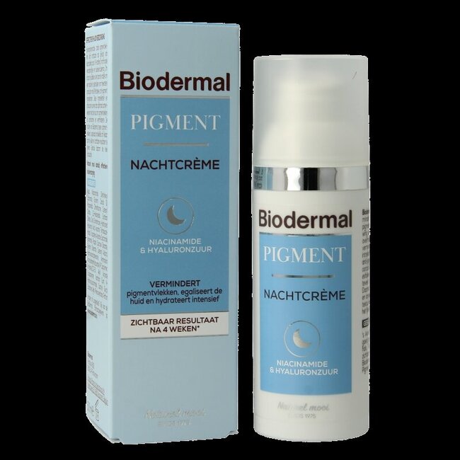 Biodermal Nachtcreme anti pigment 50 Milliliter