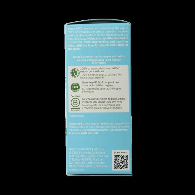 Weleda Lotion tonique fraîcheur 150 ml