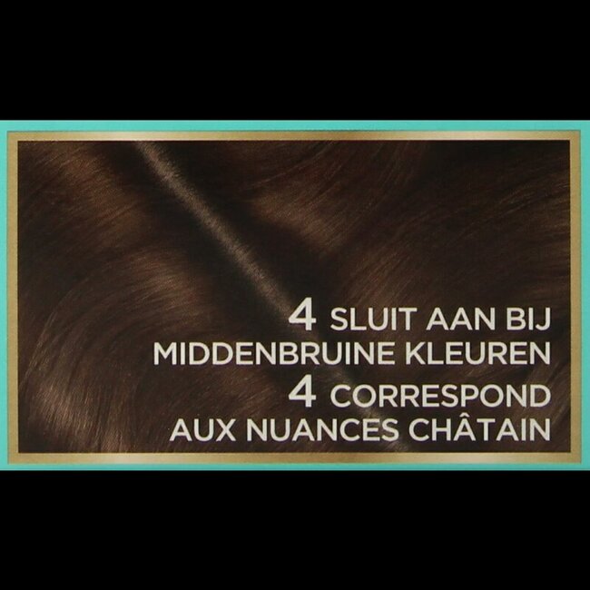 Magic Retouch Permanente haarkleuring nr 4 middenbruin 1 Stuks