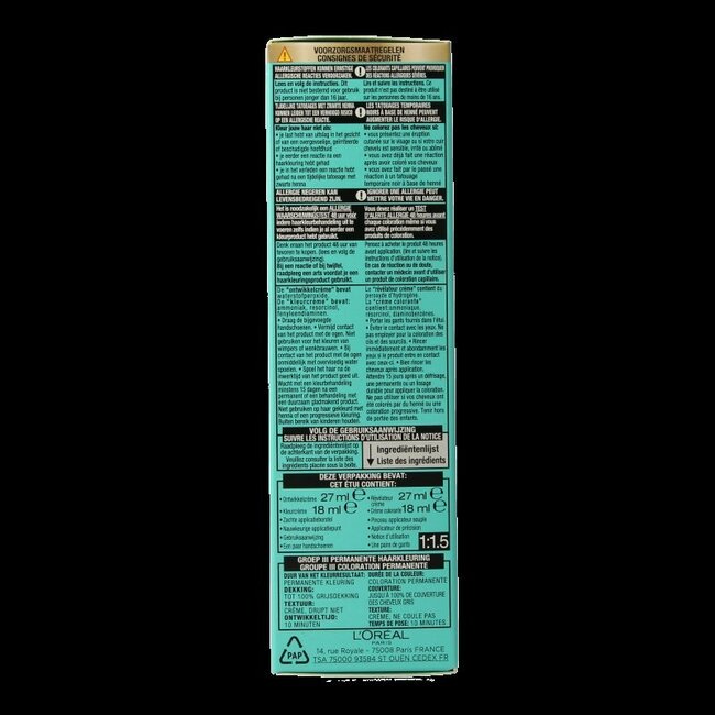 Magic Retouch Permanente haarkleuring nr 3 donkerbruin 1 Stuks