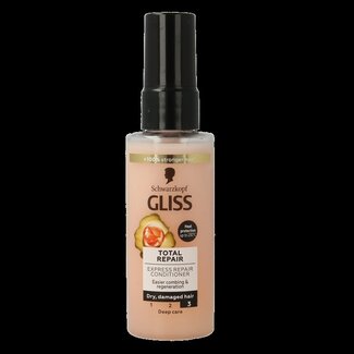 Gliss Kur Anti-klit spray total repair 19 mini 70 Milliliter