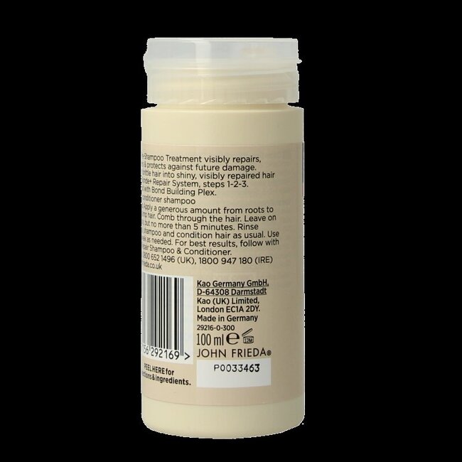 John Frieda Blonde + repair bond pre-shampoo 100 Milliliter