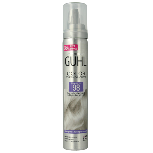 Guhl Color form mousse 98 zilverblond 100 Milliliter